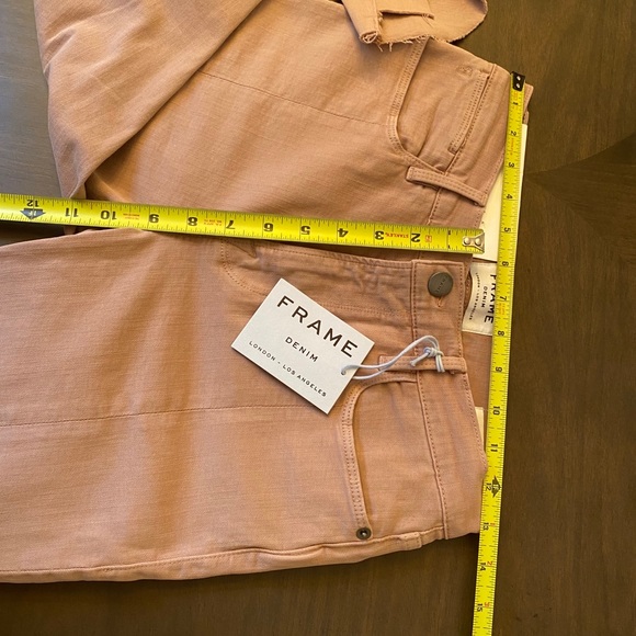 🆕Frame le high skinny raw hem jeans